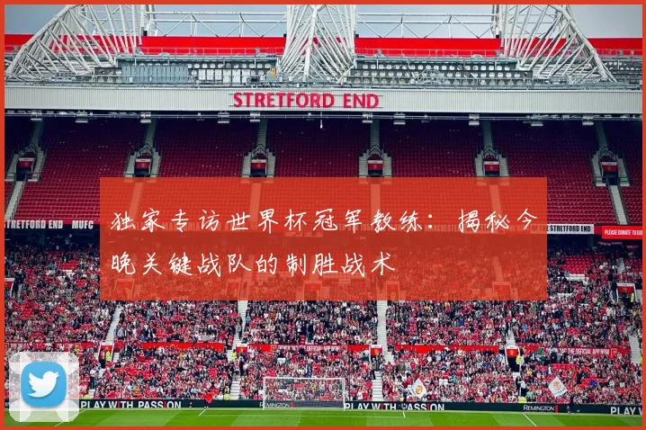 独家专访世界杯冠军教练：揭秘今晚关键战队的制胜战术